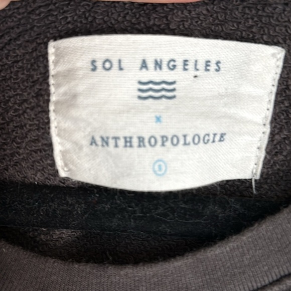 Sol Angeles x Anthropologie La Femme Sweatshirt Size Small - Picture 3 of 7